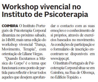 In Diário de Coimbra, edição de 19 de Janeiro de 2017